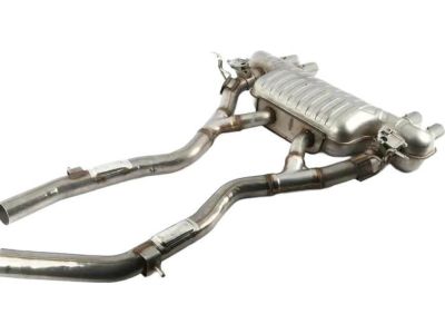 BMW 18-30-7-854-736 Rear Exhaust Flap Muffler
