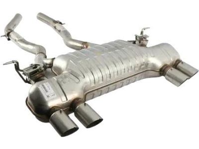 BMW 18-30-7-854-736 Rear Exhaust Flap Muffler