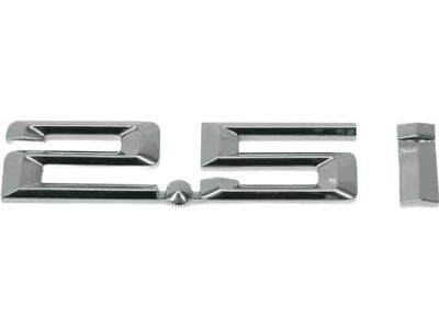 BMW 51-14-7-114-725 Fender Emblem Nameplate