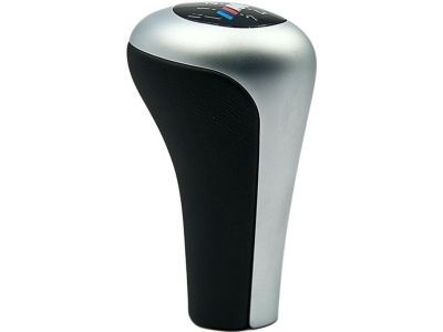 BMW 25-11-2-229-443 Gearshift Knob, Leather/M Plaque/5-Speed