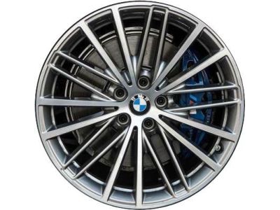 BMW 36-11-6-863-423 Light Alloy Rim Ferricgrey