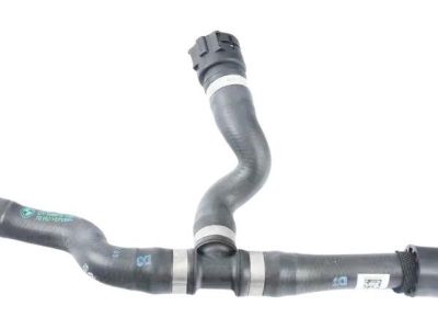 BMW 17-12-8-633-484 Upper Engine Coolant Reservoir Hose