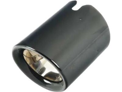BMW 18-30-8-691-859 Tailpipe Trim, Black Chrome