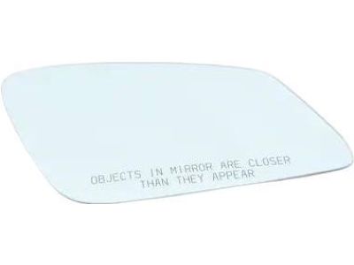 BMW 51-16-7-186-584 Mirror Glass, Heated, Convex, Right