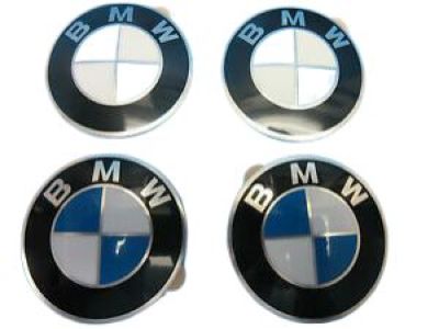 BMW 36-13-1-181-080 Wheel Cap Emblem