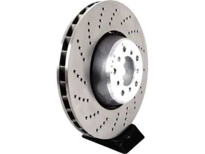 BMW 34-11-2-282-805 Brake Disc, Ventilated, Perforated, Left