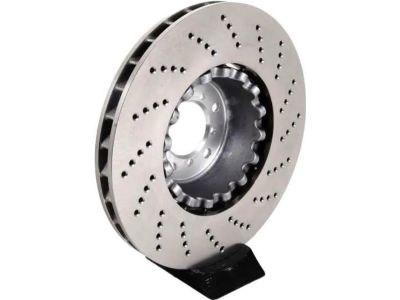 BMW 34-11-2-282-805 Brake Disc, Ventilated, Perforated, Left