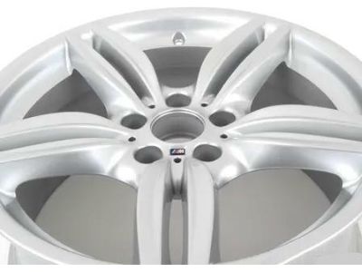 BMW 36-11-7-842-652 Disc Wheel, Light Alloy, Decor-Silber