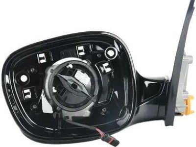 BMW 51-16-7-264-117 Exterior Mirror Without Glass, Heated, Left