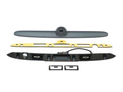 BMW 51-13-7-170-965 Trunk Lid Grip With Key Button