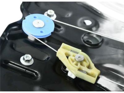 BMW 51-37-7-198-049 Rear Left Window Regulator