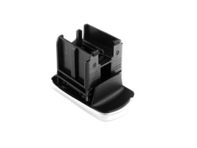 BMW 51-16-9-290-976 Opener, Glove Box, Chrome, Lockable