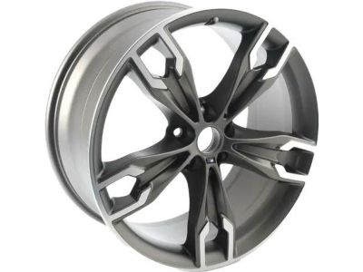 BMW 36-11-7-855-088 Disc Wheel Light Alloy Titanium Matt