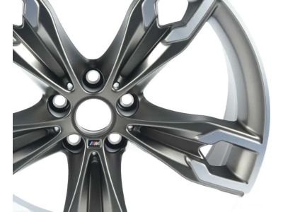 BMW 36-11-7-855-088 Disc Wheel Light Alloy Titanium Matt