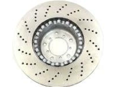 BMW 34-11-2-282-806 Brake Disc Ventilated, Perforated, Right