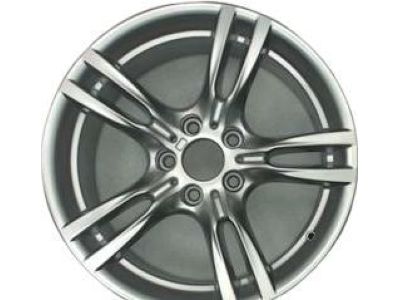 BMW 36-11-7-845-880 Disc Wheel Light Alloy Dekor Silver 2