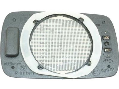 BMW 51-16-1-901-176 Mirror Glas Heated, Plugged-In
