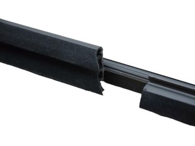 BMW 51-35-7-393-429 Window Cavity Seal Rear Door Left