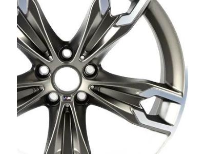 BMW 36-11-7-855-087 Disc Wheel Light Alloy Titanium Matt