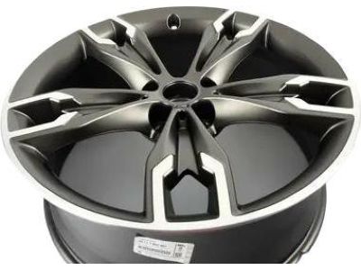 BMW 36-11-7-855-087 Disc Wheel Light Alloy Titanium Matt