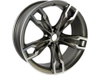 BMW 36-11-7-855-087 Disc Wheel Light Alloy Titanium Matt