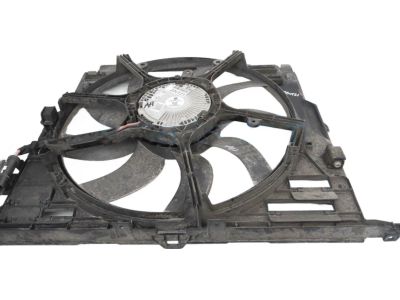 BMW 17-42-7-647-652 Radiator Cooling Fan Motor Shroud Blad