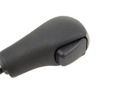 BMW 25-16-7-541-799 Leather Selector Lever with Titanium Inlay