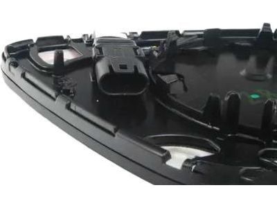 BMW 51-16-7-228-611 Mirror Glass, Heated, Plane, Left