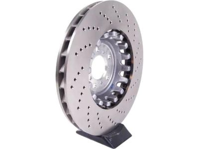 BMW 34-11-2-284-101 Brake Disc, Ventilated, Perforated, Left