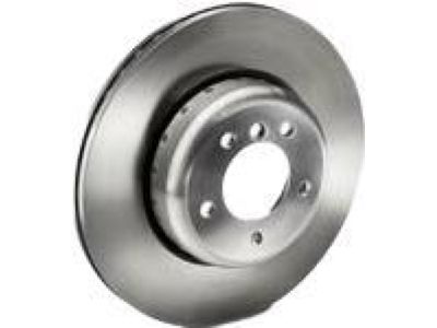 BMW 34-10-6-887-398 Brake Disc, Lightweight, Ventilated, Right
