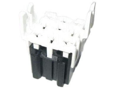 BMW 61-13-1-389-113 Relay Receptacle, Black White