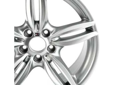 BMW 36-11-7-842-653 Disc Wheel, Light Alloy, Decor-Silber