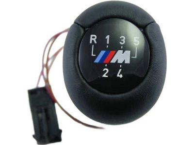 BMW 25-11-2-231-550 Illuminated Leather Searstick Knob