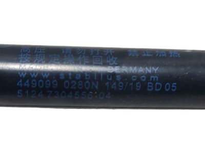 BMW 51-24-7-304-556 Gas Pressurized Spring For Trunk Lid