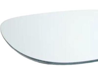 BMW 51-16-7-252-895 Mirror Glass, Heated, Plane, Left