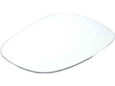 BMW 51-16-7-252-895 Mirror Glass, Heated, Plane, Left