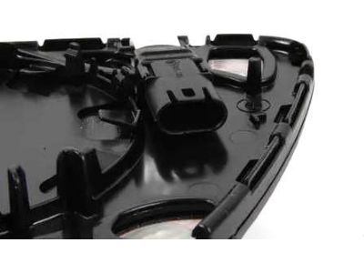 BMW 51-16-7-228-612 Mirror Glass, Heated, Convex, Right