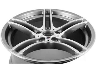 BMW 36-11-7-844-344 Disc Wheel, Light Alloy, Bright-Turned