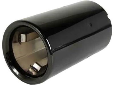 BMW 18-30-7-610-639 Tailpipe Trim, Black Chrome