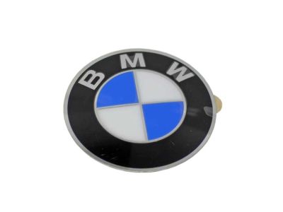 BMW 36-13-6-767-550 Insignia Stamped With Adhesive Film