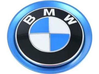BMW 51-14-7-351-746 Bumper Cover Emblem Rear