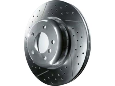 BMW 34-11-6-786-392 Brake Disc Ventilated, Perforated