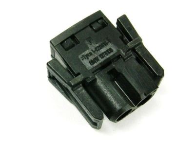 BMW 61-13-1-378-108 Socket Housing, Black