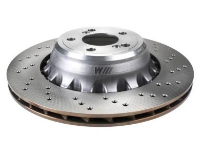 BMW 34-21-2-284-904 Brake Disc, Ventilated, Right