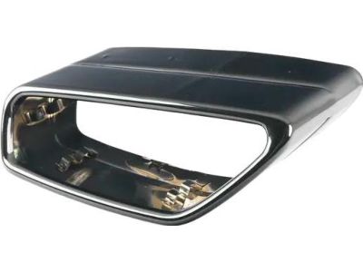 BMW 18-30-8-631-960 Tailpipe Trim, Black Chrome, Left