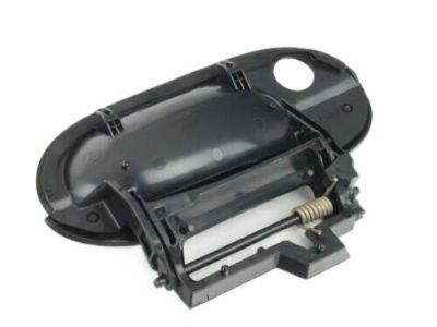 BMW 51-21-8-245-461 Outside Door Handle, Front Left, Black