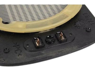 BMW 51-16-1-885-906 Mirror Glas Heated, Plugged-In