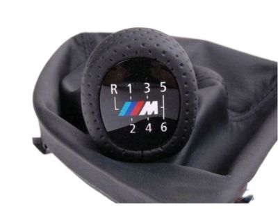 BMW 25-11-8-037-304 Shift Knob, Leather, With Cover