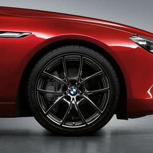 BMW 36-11-6-853-816 V-Spoke 356 Liquid Black - Front (Single Wheel)