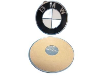 BMW 36-13-6-758-569 Insignia Stamped With Adhesive Film